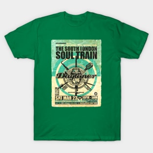 POSTER TOUR - SOUL TRAIN THE SOUTH LONDON 66 T-Shirt